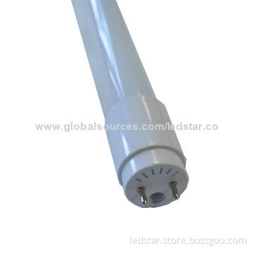 330 Degrees Beam Angle T8 LED Glass Tube with 1.2m, 18W Power, 1,980lm, 2835 SMD Chip